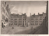 PARIS. Place Dauphine (de Thionville) prise du côté du Pont-Neuf. Aquatint 1808