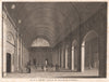 PARIS. Grand' Salle du Palais de Justice. Aquatint 1808 old antique print