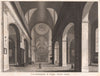 PARIS. Eglise Saint Louis. Aquatint 1808 old antique vintage print picture