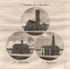 PARIS. Saint-Jacques de la Boucherie; Saint-Sépulchre; Saint-Magloire 1808