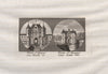 PARIS. Porte Saint-Honoré sous Charles VI et Louis XIII. Aquatint. SMALL 1808