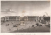 PARIS. Place de Louis Quinze en 1789. Place de la Concorde. Aquatint 1808