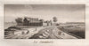 PARIS. La Savonnerie. Aquatint. SMALL 1808 old antique vintage print picture