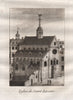 PARIS. Eglise de Saint Lazare. Aquatint 1808 old antique vintage print picture