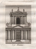 PARIS. Les Minimes. Aquatint 1808 old antique vintage print picture