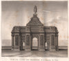 PARIS. Arc de Triomphe de la Barrière du Trône. Place de la Nation.Aquatint 1808