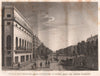 PARIS. Boulevards prise du Théatre Italien. Aquatint 1808 old antique print