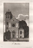 PARIS. Saint-Martin. Aquatint. SMALL 1808 old antique vintage print picture
