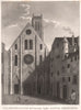 PARIS. Ancienne Sainte Géneviève. Aquatint 1808 old antique print picture
