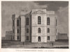 PARIS. Observatoire Royal (côte du Nord) . Aquatint 1808 old antique print