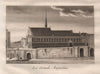 PARIS. Les Grands Augustins. Aquatint 1808 old antique vintage print picture