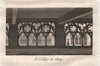PARIS. Le Collége de Cluny. Aquatint 1808 old antique vintage print picture
