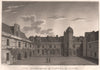 PARIS. Hôtel de Cluni (Cluny). Aquatint 1808 old antique vintage print picture