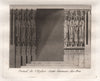 PARIS. Portail de L'Eglise Saint Germain-des-Prés. Aquatint 1808 old print