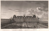 PARIS. Ancien Hôtel de Nesle. Aquatint 1808 old antique vintage print picture