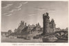PARIS. Hôtel et de la Porte de Nesle, prise du côté de la rivière 1808 print