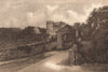 CARISBROOKE CASTLE. Isle of Wight 1893 old antique vintage print picture
