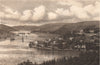 KINGSWEAR AND RIVER DART. Devon 1893 old antique vintage print picture