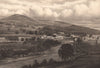 LLANGOLLEN AND CASTLE. Wales 1893 old antique vintage print picture