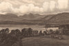 LOWWOOD & LANGDALE PIKES. Cumbria. Lake District 1893 old antique print