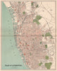 LIVERPOOL. Antique town/city map plan 1893 old vintage chart