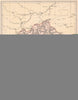 RADNORSHIRE. Antique county map. Wales 1893 old vintage plan chart