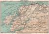 OBAN DISTRICT. Kerrera Loch Nell. Firth of Lorne. Scotland. STANFORD 1905 map