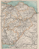 SCOTTISH BORDERS. Berwickshire Dumfries Roxburghshire Selkirk Peebles 1905 map