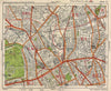 N LONDON. Camden/Kentish Town Clerkenwell Bloomsbury Islington. BACON 1938 map