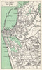COLOMBO. Town city plan. Ceylon/Sri Lanka. Pettah 1965 old vintage map chart