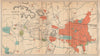 BRITISH INDIA. Nagpur city plan. Maharashtra. 1929 old vintage map chart
