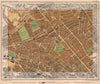 NW LONDON. Kensal Green Maida Vale Kilburn Queens Park South Hampstead 1932 map