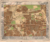 W LONDON Acton White City Shepherd's Bush Starch Green Paddenswick Grn 1932 map