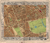 W LONDON. Notting Hill Paddington Bayswater Kensington Holland Park 1932 map