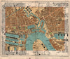 E LONDON. Canning Town Poplar Blackwall West India Docks Bromley 1932 old map