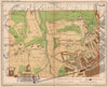 SW LONDON. Wimbledon Raynes Park Cottenham Park Coombe New Malden 1932 old map
