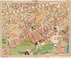LONDON GENTLEMENS' & LADIES CLUBS. St James's Mayfair Whitehall 1932 old map