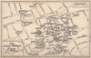 LONDON WEST END THEATRES. Covent Garden St James's Shaftesbury Avenue 1938 map