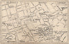 LONDON WEST END CINEMAS & NEWS THEATRES. Leicester Square &c 1938 old map