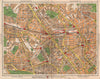 NW LONDON. Cricklewood West Hampstead Brondesbury Kensal Rise Kilburn 1938 map