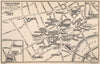 LONDON WEST END THEATRES. Covent Garden St James's Shaftesbury Avenue 1953 map