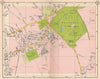 NE LONDON. Chigwell Row Hainault Forest Grange Hill Fairlop Marks Gate 1953 map