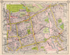 E LONDON. Ilford Manor / Upton Park East Ham Wanstead Park Forest Gate 1953 map