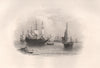 Dutch Shipping (from Vandevelde), Netherlands. Pilgrim fathers. BARTLETT 1854
