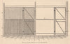 DOGS. Stable fitted up as a dog-kennel 1881 old antique vintage print picture