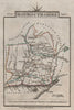 MONMOUTHSHIRE by John CARY. Miniature antique county map 1812 old