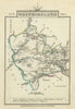 WESTMORELAND by John CARY. Miniature antique county map 1812 old