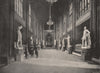 St. Stephen's Hall. London 1896 old antique vintage print picture