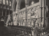 Poets' Corner, Westminster Abbey. London. Churches 1896 old antique print