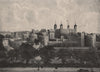 The Tower of London. London 1896 old antique vintage print picture